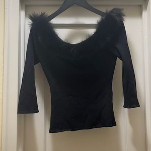 Nice cute black sweater.